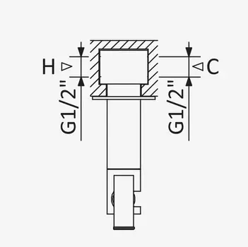 Внутренняя часть смесителя CEZARES