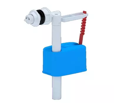 Впускной клапан Ани-пласт WC5050 боковой подводкой G 1/2" с пластиковым штуцером эконом