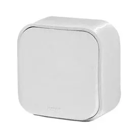 Выключатель 1-кл. ОП 10АХ Quteo бел.