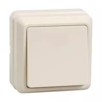 Выключатель 1кл 10А откр.уст. ОКТАВА ВС20-1-0-ОКм (кремовый)