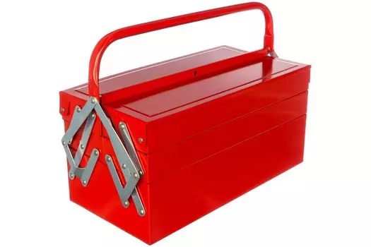 Ящик для инструмента Энкор 6712 металлический 40х20х19см