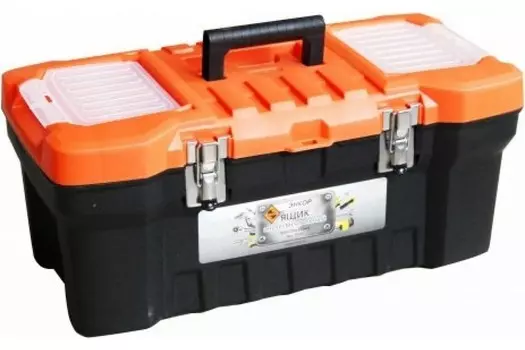 Ящик для инструмента Энкор 80083 22 560х280х235мм мет замки