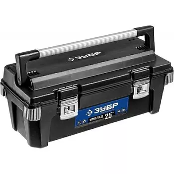 Ящик для инструмента Зубр Профессионал "УМЕЛЕЦ-25" 38141-25_z01 пластиковый