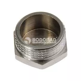 Заглушка никель 1/2" НР