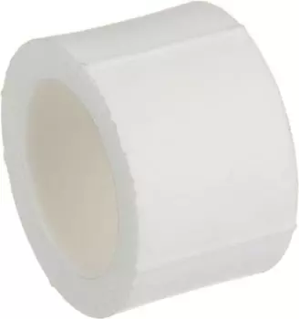 Заглушка полипропиленовая Кросс 20 мм, белая