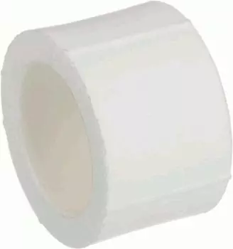 Заглушка полипропиленовая Кросс 90 мм, белая