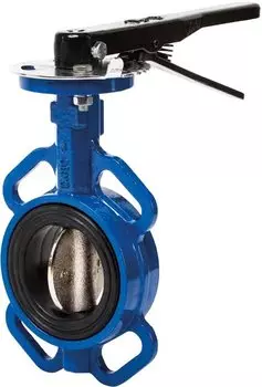 Затвор повортный дисковый межфланцевый GEBO