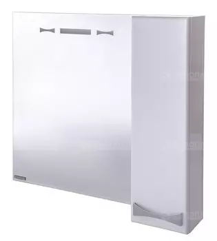 Зеркало Акватон 1.A168.0.02D.R01.R Диор 80 правое, белое