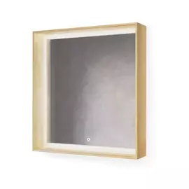 Зеркало Равал Frame Fra.02.75/DS 75 см, дуб сонома
