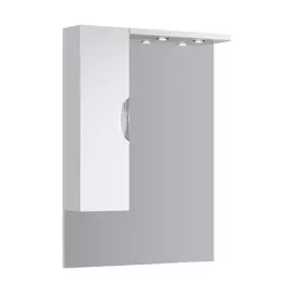 Зеркало-шкаф Аквелла ЭкоЛайн Eco.L.02.07 75 см, белое