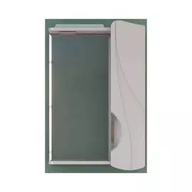 Зеркало-шкаф Равал Folle Fol.03.50/W 50 см, белое