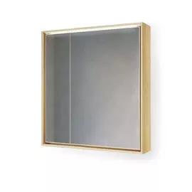 Зеркало-шкаф Равал Frame Fra.03.75/DS 75 см, дуб сонома