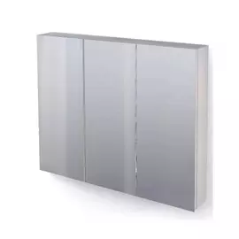 Зеркало-шкаф Равал Great Gre.03.100/W 100 см, белое