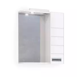 Зеркало-шкаф Равал Kub Kub.03.50/W 50 см, белое