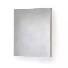 Зеркало-шкаф Равал Quadro-Fest Qua.03.75/W 75 см, белое