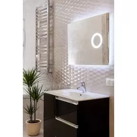 Зеркало Тритон Bavaria 800х600, LED подсветка, увеличительная линза