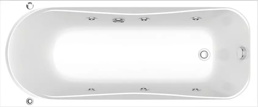 Акриловая ванна Bas Стайл 160 см с г/м