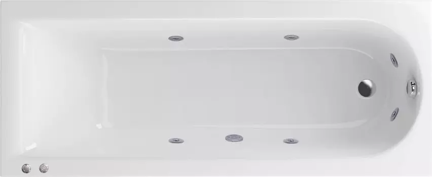 Акриловая ванна Excellent Actima Aurum Hydro 150x70