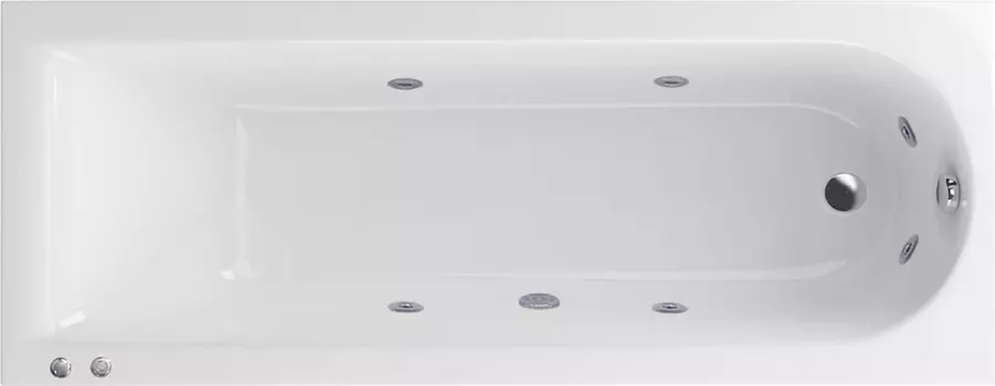 Акриловая ванна Excellent Actima Aurum Hydro 170x70