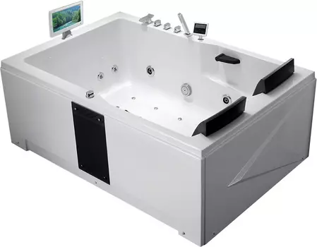 Акриловая ванна Gemy G9061 O L с телевизором