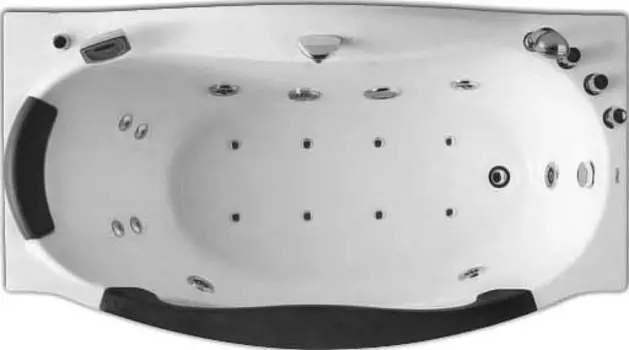 Акриловая ванна Gemy G9072 K R