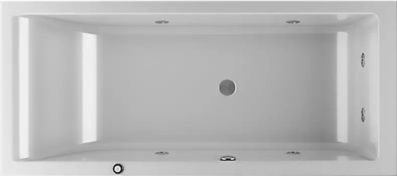 Акриловая ванна Jacuzzi Lagoon 170 SX левая