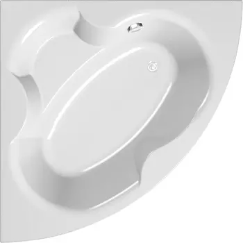 Акриловая ванна Kolpa San Alba 150x150, с каркасом