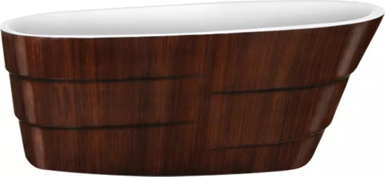 Акриловая ванна Lagard Auguste Brown Wood