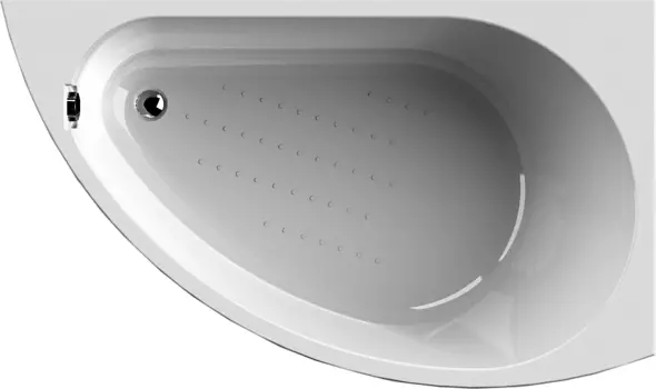 Акриловая ванна Radomir Бергамо правая