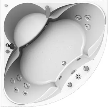 Акриловая ванна Radomir Филадельфия Специальный Chrome 168x168