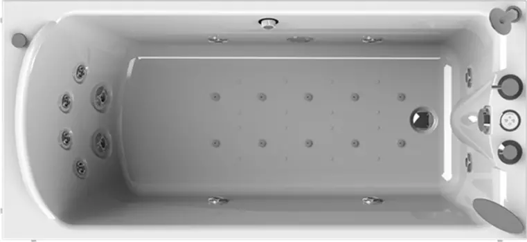 Акриловая ванна Radomir Ларедо Стандарт Bronze