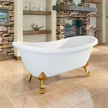 Акриловая ванна RADOMIR "Леонесса 180х70" Gold