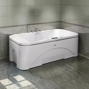 Акриловая ванна RADOMIR Лион с возможностью установки гидромассажа