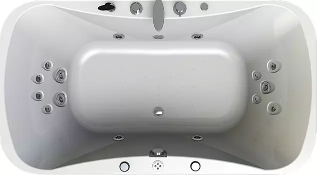 Акриловая ванна Radomir Лион Спортивный Chrome 200x110