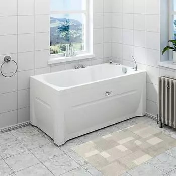 Акриловая ванна RADOMIR Лира с возможностью установки гидромассажа