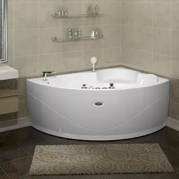 Акриловая ванна RADOMIR Лоуэл с возможностью установки гидромассажа