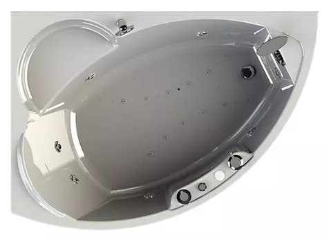 Акриловая ванна Radomir Лоуэл Стандарт Bronze левая