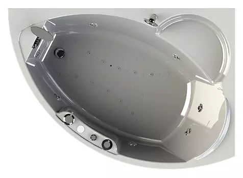 Акриловая ванна Radomir Лоуэл Стандарт Bronze правая