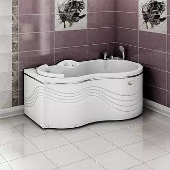 Акриловая ванна RADOMIR Паллада с возможностью установки гидромассажа