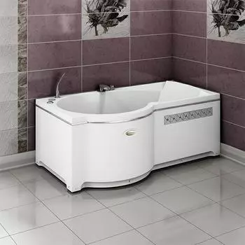Акриловая ванна RADOMIR Валенсия с возможностью установки гидромассажа