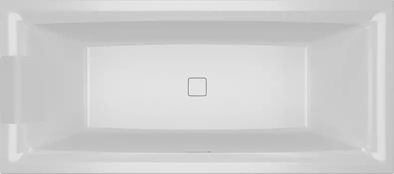 Акриловая ванна Riho Still Square 180x80 подголовник слева