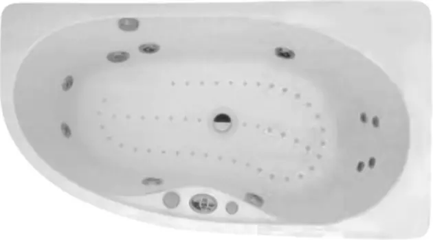 Акриловая ванна Victory Spa Mauritius 175 S-3 R