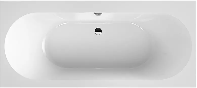 Акриловая ванна Villeroy &amp; Boch Oberon 2.0 170x75 alpin