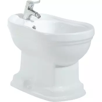 Биде напольное Creavit Klasik KL500 белое