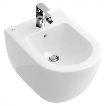 Биде подвесное Villeroy &amp; Boch Subway 7400 0001 alpin