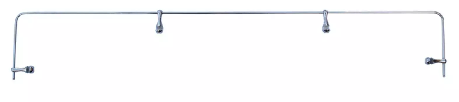 Бортик Зеркальные Грани П 80 (пруток 4 мм и 4 стойки металл)