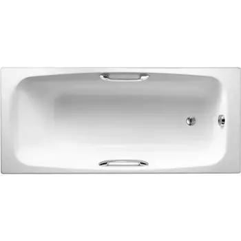 Чугунная ванна Jacob Delafon Diapason 170x75, с ручками