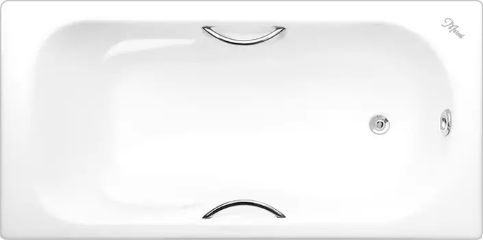 Чугунная ванна Maroni Colombo 150x75 с ручками