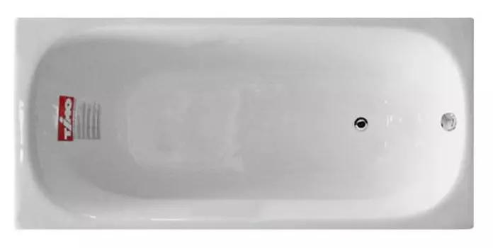 Чугунная ванна Timo Standard 3V 150x70 без ручек