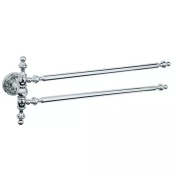 Держатель для полотенца двойной Boheme Brilliante 10442 хром
